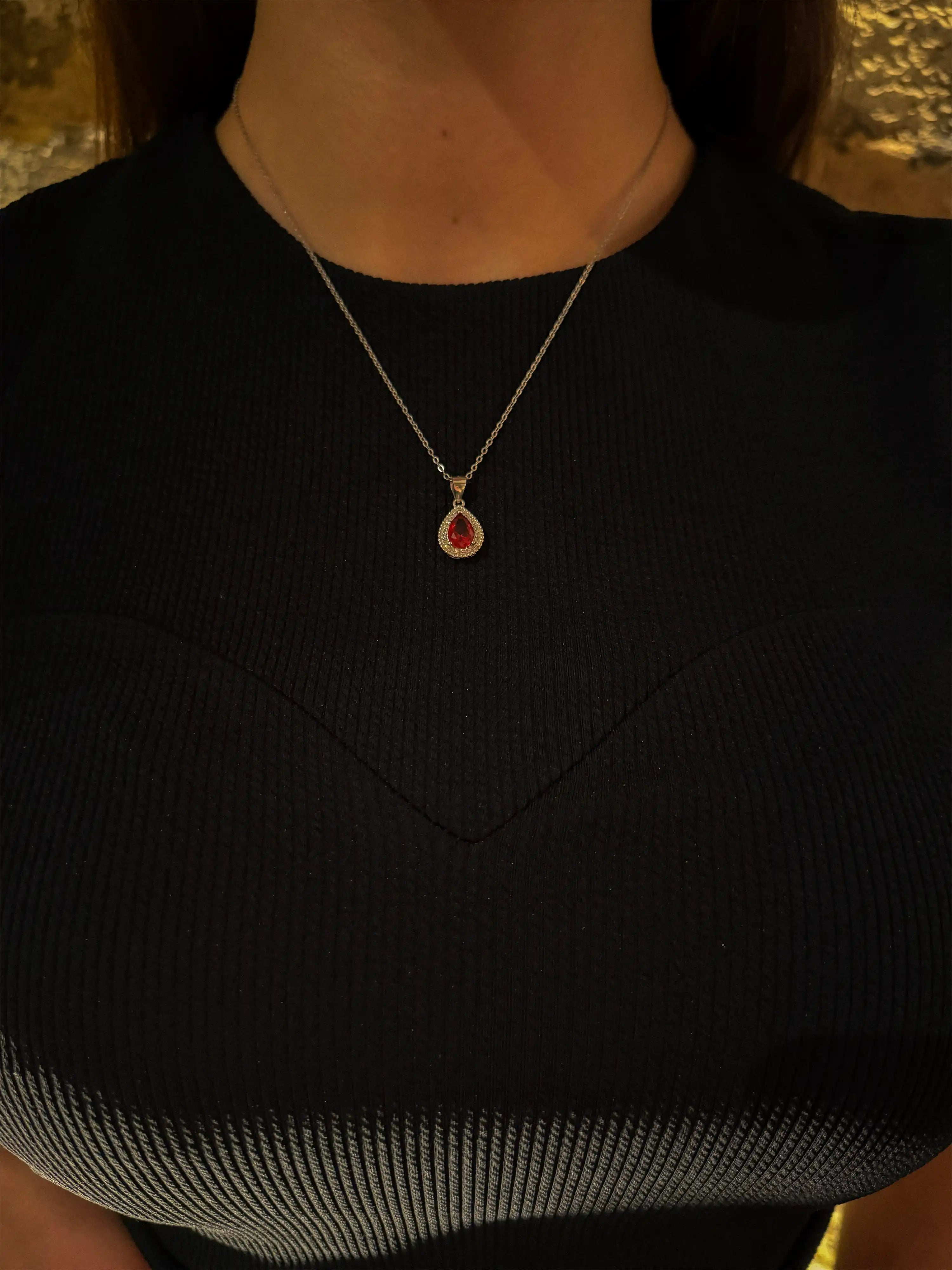 The Velvet Crimson Necklace First Edition