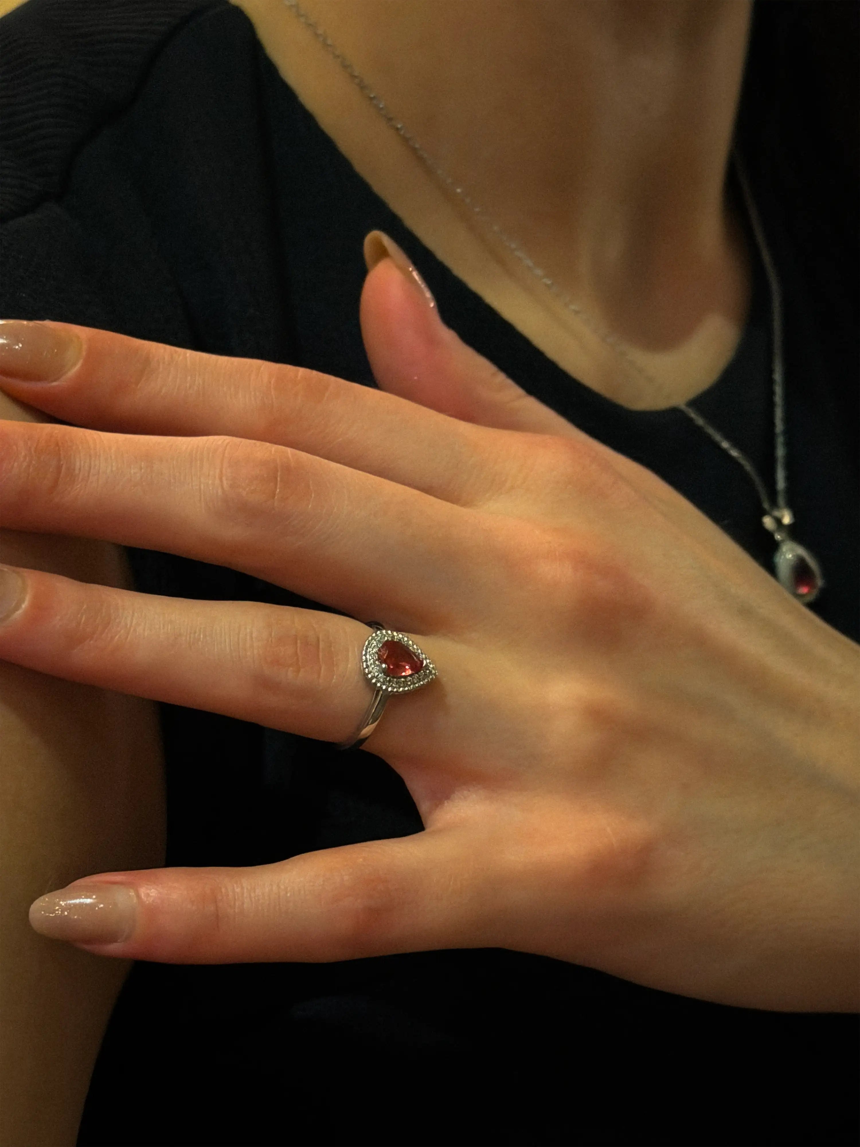 The Velvet Crimson Ring