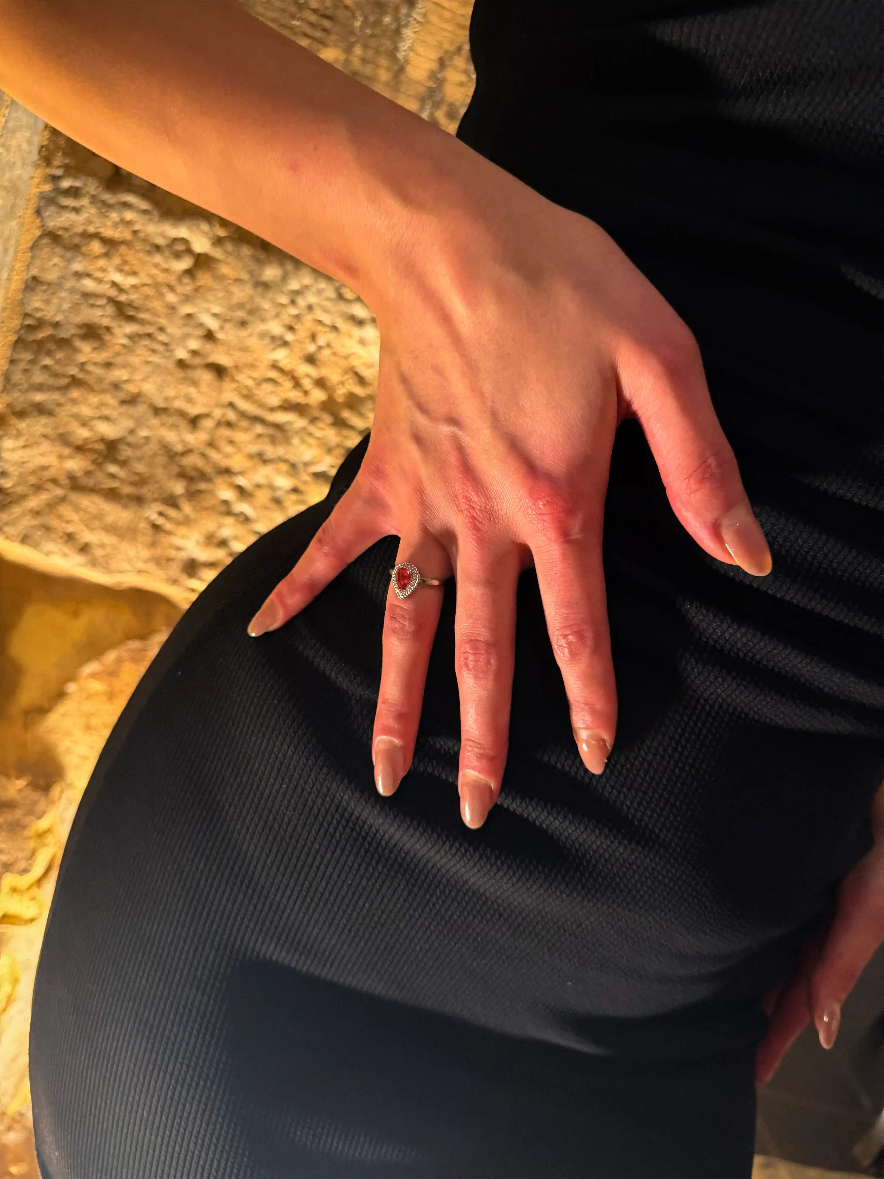The Velvet Crimson Ring