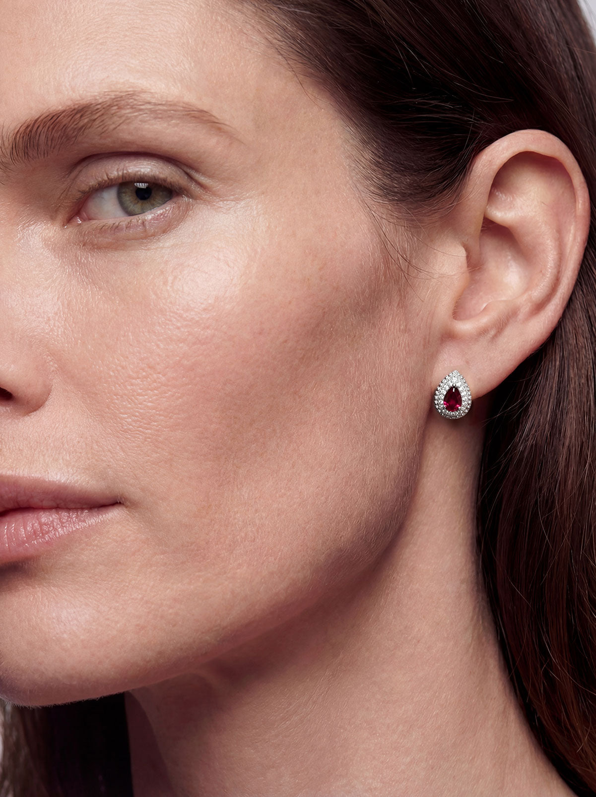 The Velvet Crimson Earrings   First Edition